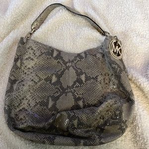Michael Kors Snakeskin Purse